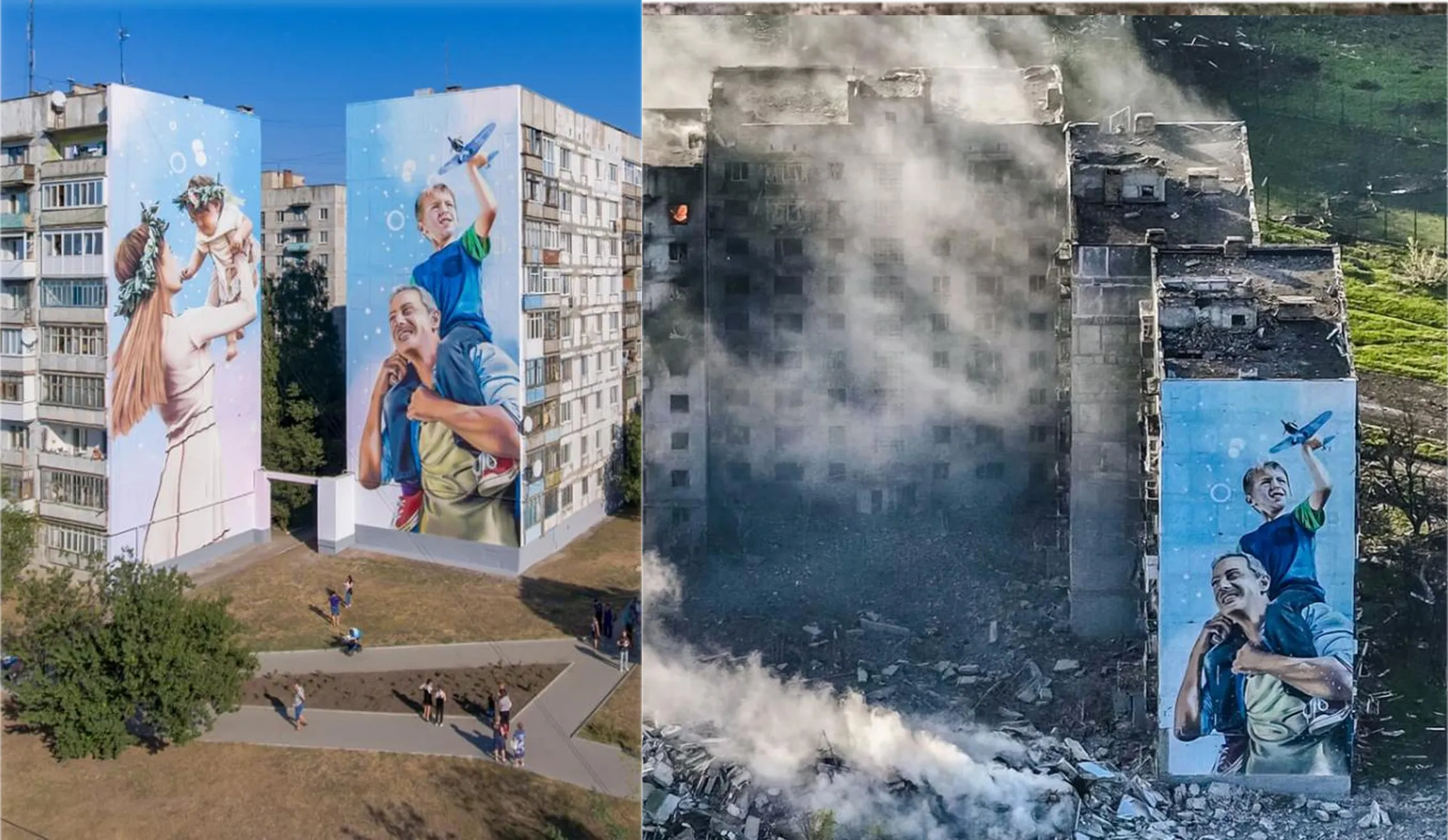 Муралы «Семья